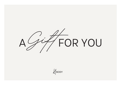 H Body: Gift card