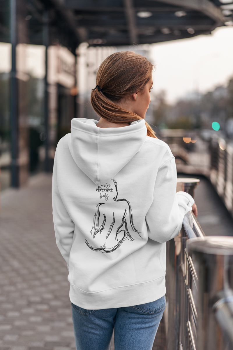 Womens regular hoodie with Holy body